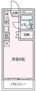 1Kの間取り画像