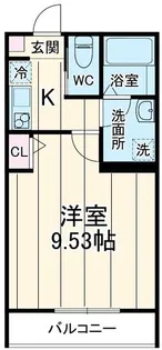 GRADUS八千代台VI【2階】の間取り