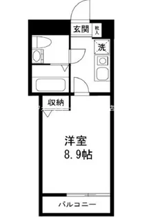 レイローズビル【2階】の間取り