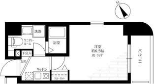 神奈川県横浜市港北区新横浜2【マンション】の間取り