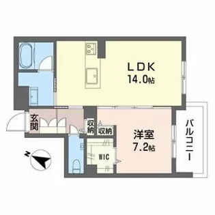 Premias上社【3階】の間取り