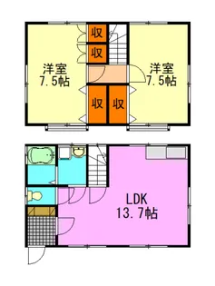 千葉県千葉市中央区亥鼻3【一戸建】の間取り