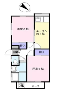 太田コーポ【1階】の間取り