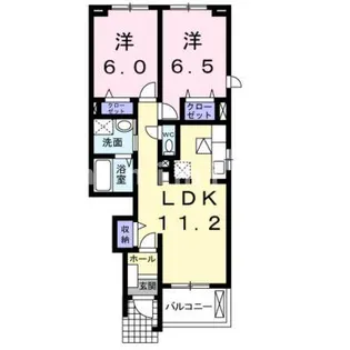 熊本県熊本市中央区水前寺2【アパート】の間取り