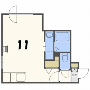 クローバーホーム美園【2階】の間取り