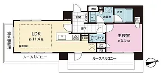 ピアース高田馬場【7階】の間取り