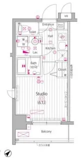 東京都豊島区東池袋2【マンション】の間取り