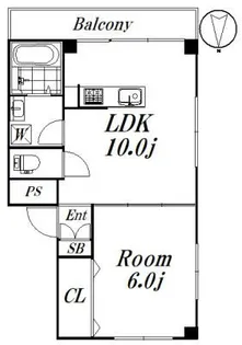 東京都杉並区荻窪1【マンション】の間取り