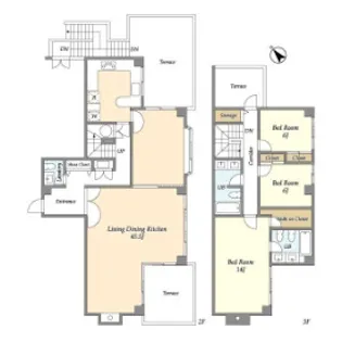 松濤リージェンシーの間取り