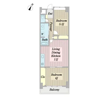 マツシマTRA【1階】の間取り