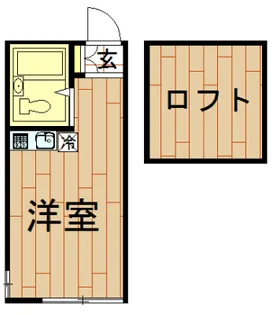 神奈川県川崎市幸区古市場1【アパート】の間取り