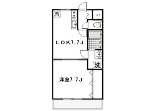 AKマンション【3階】の間取り