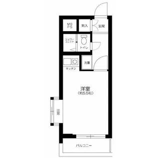 ライオンズマンシヨン豪徳寺第3【3階】の間取り