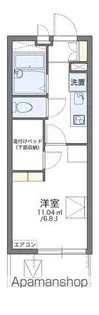 レオパレスCOZY FLATS【3階】の間取り