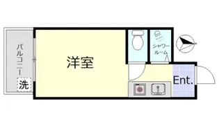 パールシティ中野【2階】の間取り