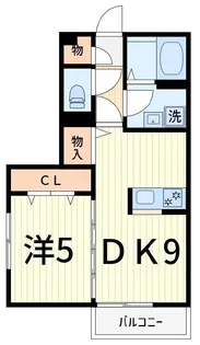 フレシール【1階】の間取り