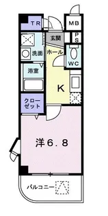 キ・マージュ【3階】の間取り