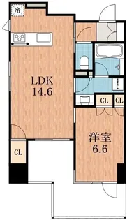 大阪府大阪市天王寺区寺田町2【マンション】の間取り