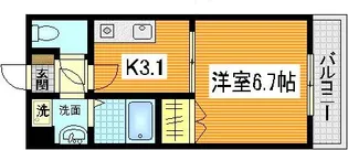 Mcity井口【2階】の間取り