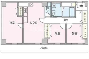 フェリス辰巳台【2階】の間取り