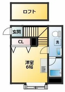 メゾンコフレ【2階】の間取り
