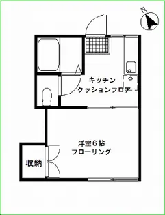 山根ハイツ【1階】の間取り