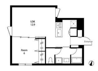 La fusion(ラフュージョン)【1階】の間取り