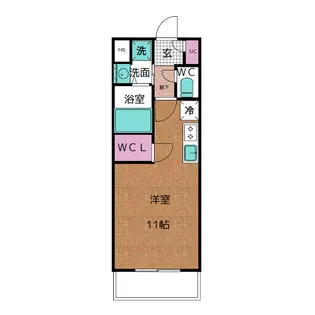 Ceres Daimon【3階】の間取り