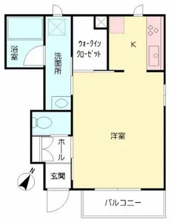 セルディーナ清水町【1階】の間取り
