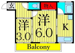 堀切コーポ【2階】の間取り