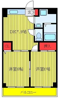 ドミール板橋本町【3階】の間取り