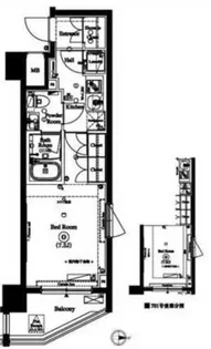 アークマーク大森町レジデンス【5階】の間取り