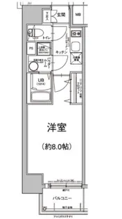 エスリード金山クラッシィ【4階】の間取り