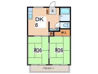 メゾン・ド・コウ【2階】の間取り