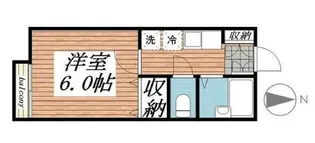 赤堤エスタシオン【1階】の間取り