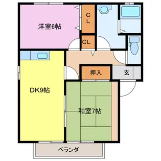 御料所ガーデン【2階】の間取り