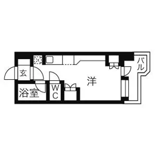 サンシャイン・シティー21【8階】の間取り