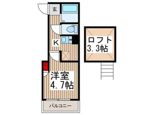 フォレール【3階】の間取り