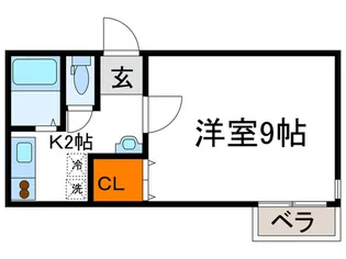 京OHBUII【2階】の間取り