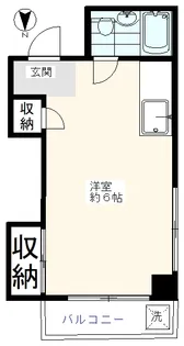 THレジデンス南長崎【2階】の間取り