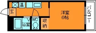 ビーハイブショウワ【2階】の間取り