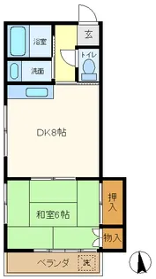 小林荘【2階】の間取り