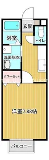 エレファントマンション16号館【1階】の間取り