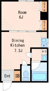 プルミエール清州【5階】の間取り