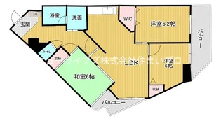 リバージュ2【4階】の間取り