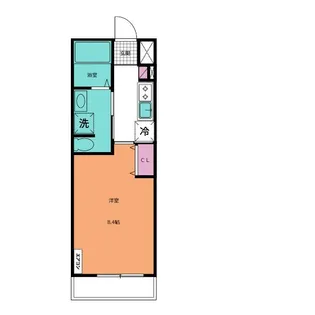 リバーストーン【2階】の間取り
