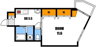 マハロリゾート【4階】の間取り