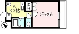 クレール泉【2階】の間取り