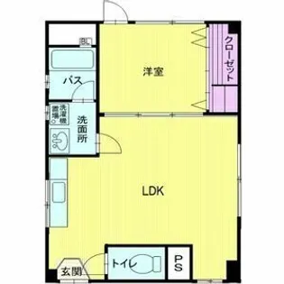 みやびビル【4階】の間取り