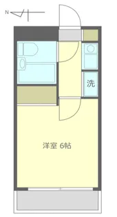 ダイヤコーポ宮前【2階】の間取り